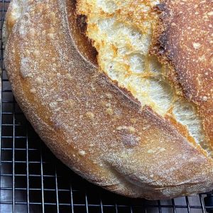 Classic Sourdough loaf from My Table of Three