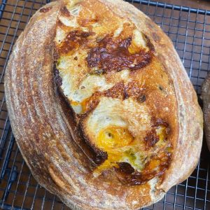 My Table of Three Jalapeno Cheddar Sourdough