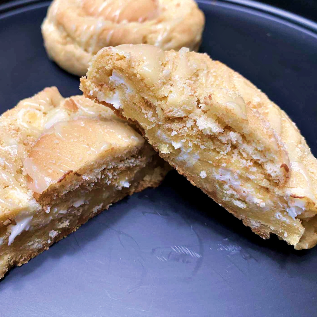 Banana Pudding Cookie Center View